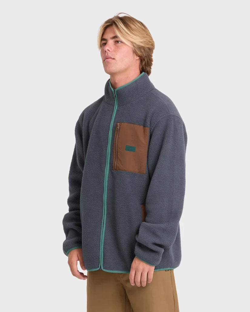 Alpine Mock Neck Full-Zip Fleece