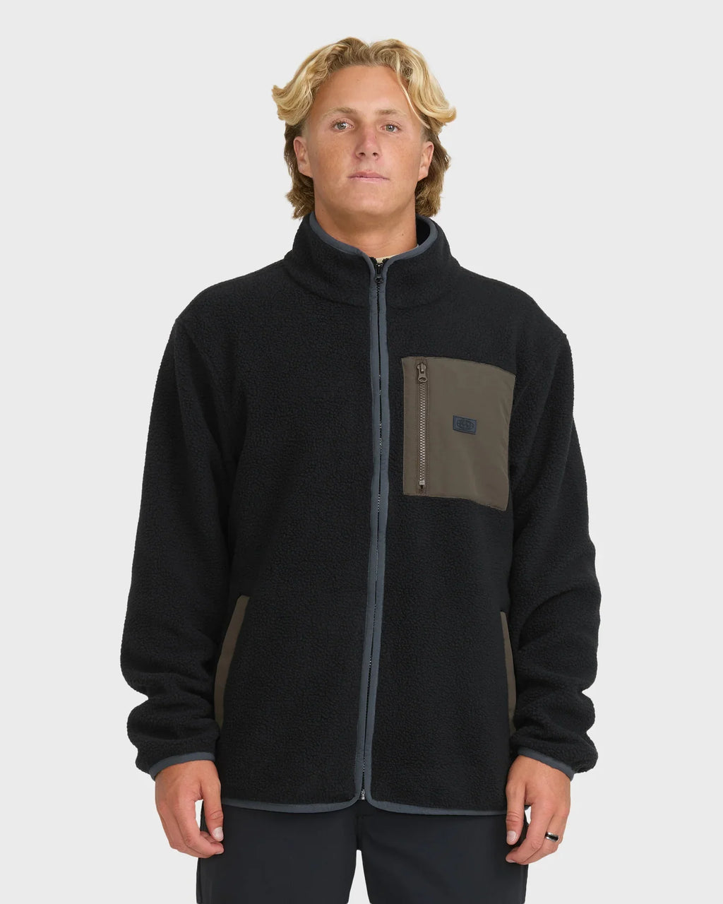 Alpine Mock Neck Full-Zip Fleece